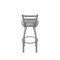 Holland Bar Stool Co OD411 Jackie Low Back Stainless Steel 25 Swivel Outdoor Counter Stool with Breeze Sidewalk Seat OD41125SSOD006 - alternate 5
